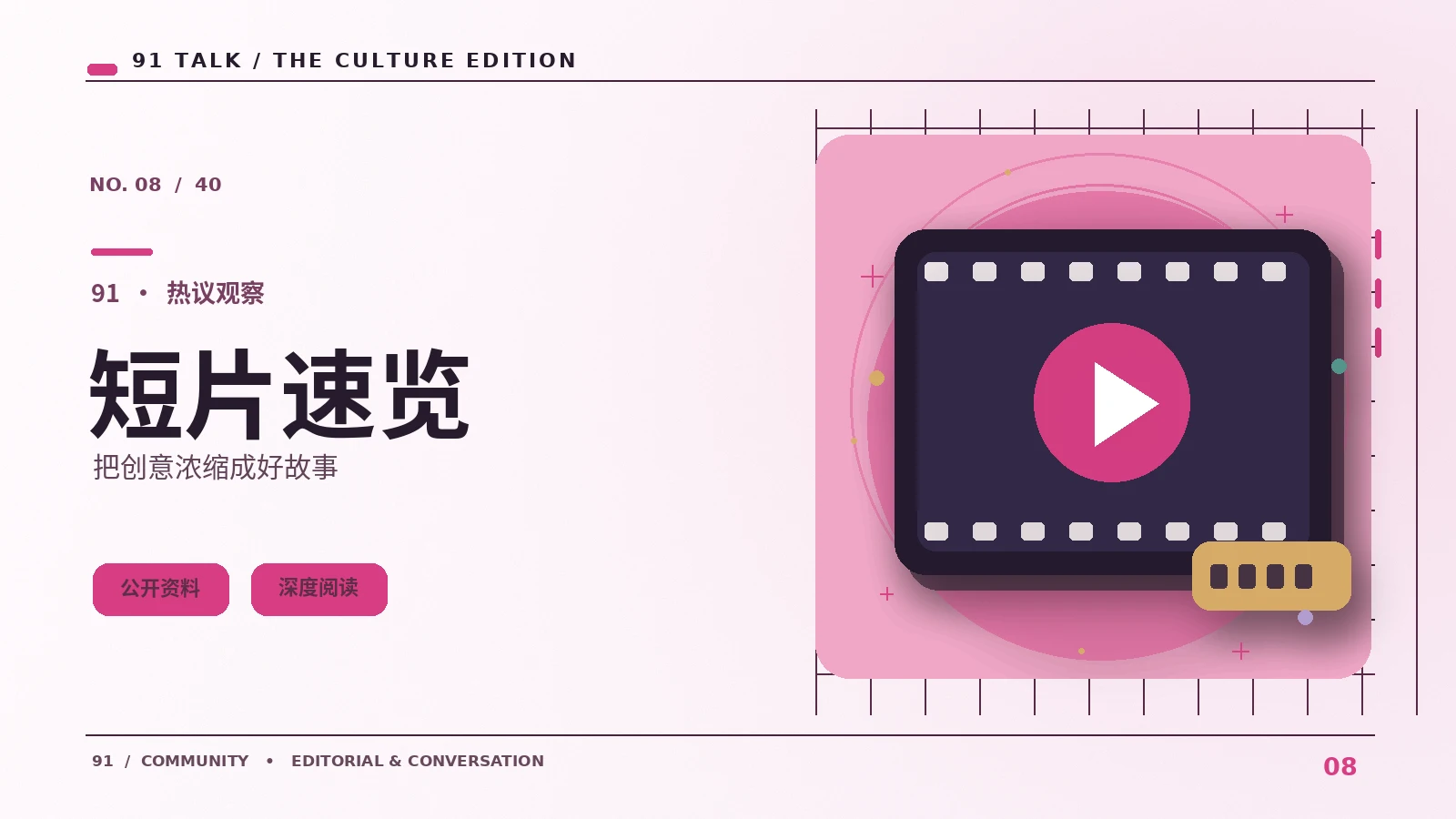 动漫短片的有限时长表达